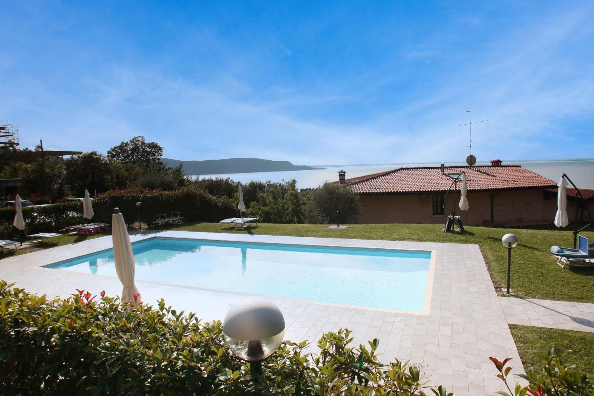 Panorama Lake View, Pool & Garden, 2 Bathrooms, Kingsize & Single-Beds, Fast Internet 토스콜라노마데노 외부 사진