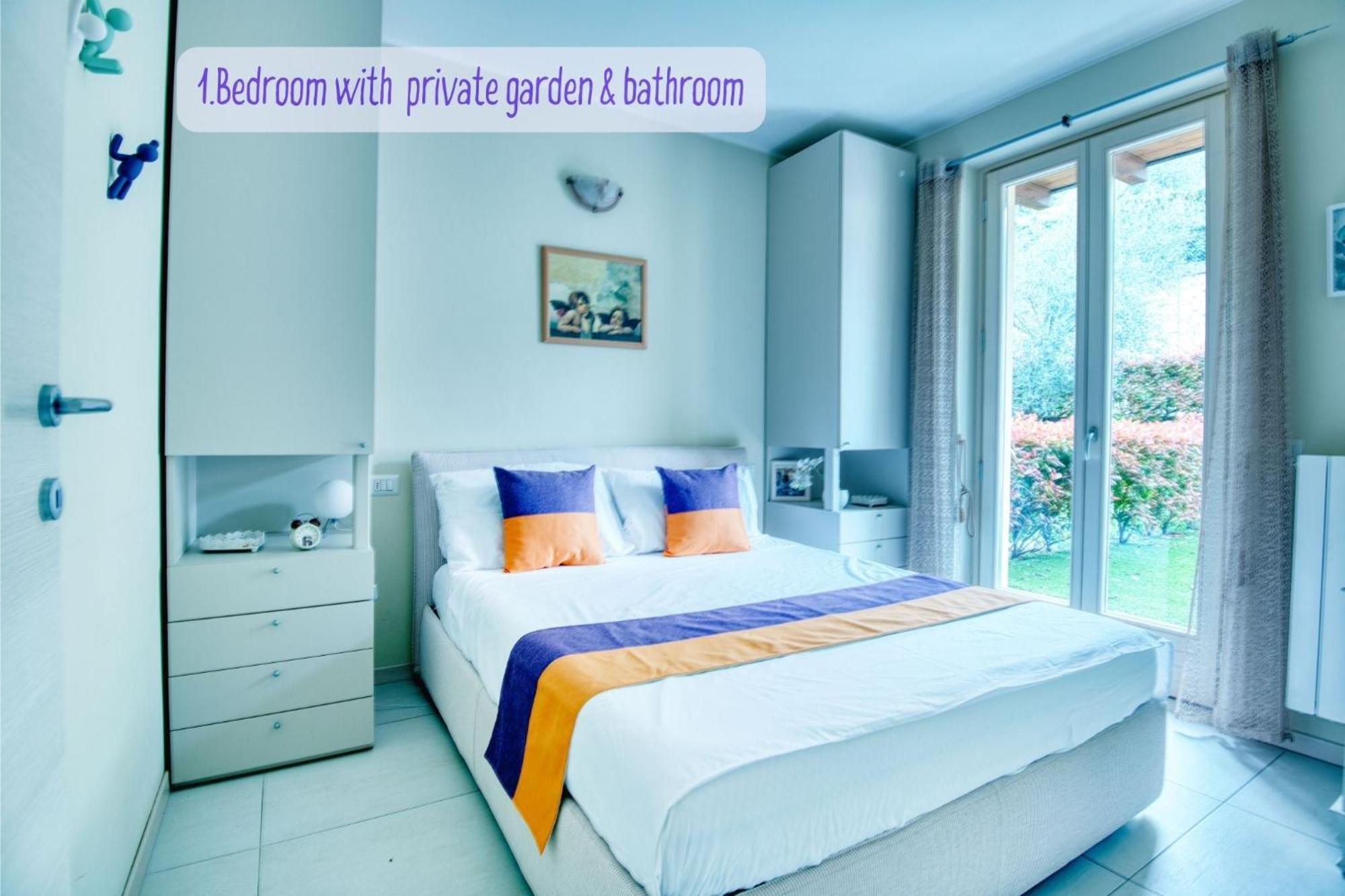 Panorama Lake View, Pool & Garden, 2 Bathrooms, Kingsize & Single-Beds, Fast Internet 토스콜라노마데노 외부 사진